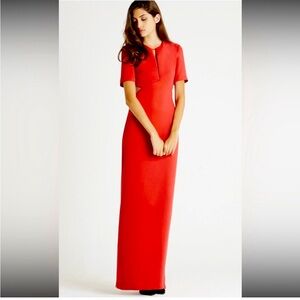 BCBGeneration Red Evening Dress Keyhole